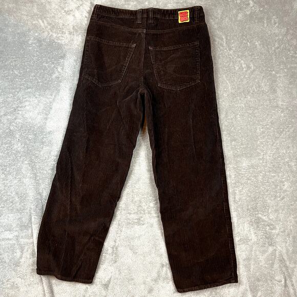 Empyre Corduroy Pants Men's 30 Brown Cotton Skater Grunge Alternative - Picture 4 of 8